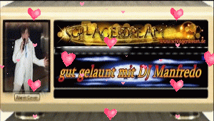 Manfredo gut gelaunt